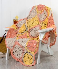 Twirling Garden Throw