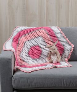 Sweet Baby Hexagon Blanket