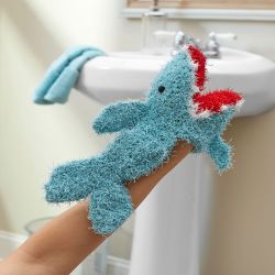 Shark Puppet Scrubby