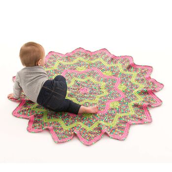 Sunburst Baby Blanket