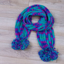 Pompom Parade Scarf