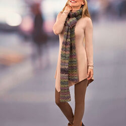 Shaded Shells Super Scarf