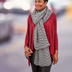 Wavy Ridge Super Scarf