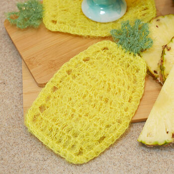 Pineapple Scrubby Dishcloth