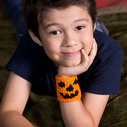 Halloween Pumpkin Cuff