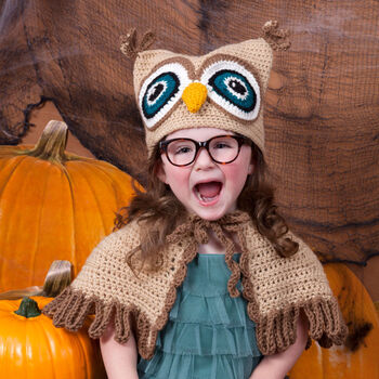 It's a Hoot Owl Hat & Cape