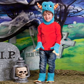 Blue Monster Costume