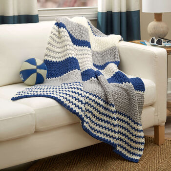 Athleisure Striping Throw