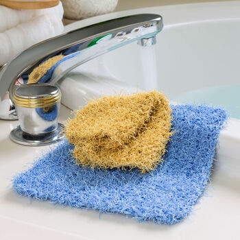 Spa Day Crochet Scrubby