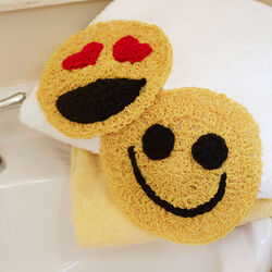 Happy Face Scrubby Emoticons