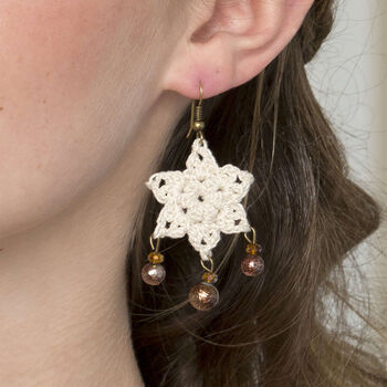 Dangling Star Earrings