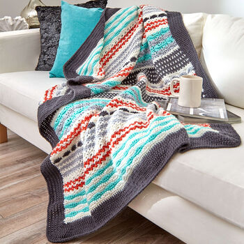 Inspired Stripe Throw