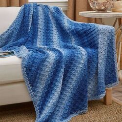 Corner-to-Corner Ombre Throw