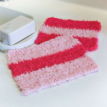 Wide Stripes Wash Cloths