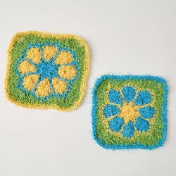 Tropical Flower Scrubby