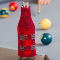 Buffalo Plaid Bottle Cozy