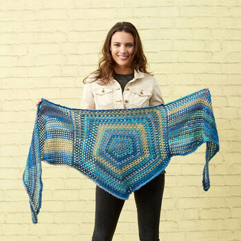 Classy Pentagon Shawl